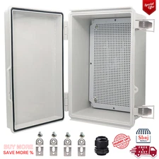 Outdoor Waterproof Electrical Box Junction Box Weatherproof IP67 Abs Plastic Gre