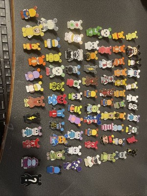 Disney Vinylmation Trading Pin Lot X75 Nemo Pooh Tigger Mickey Figment So Many