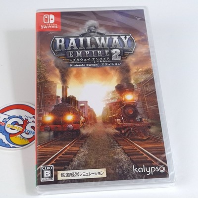 Railway Empire 2 Nintendo Switch Japan New (Game in ENGLISH/Train Strategy)