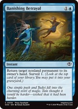 NM Banishing Betrayal, MTG, Secrets of Strixhaven, Magic the Gathering, 38