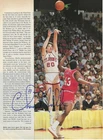 CHRIS MULLIN SIGNED 8 1/4" x 11" MAGAZINE PICTURE ST. JOHN'S RED STORM SI HOF