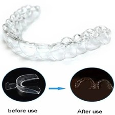 4X Mouth Guard Teeth Grinding Guard Dental Night Guard Custom Fit for Bruxism