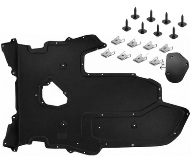 Unterfahrschutz Motorschutz BMW 5 E60 E61 2003-2010 AUTOMATIKGETRIEBE + CLIPS