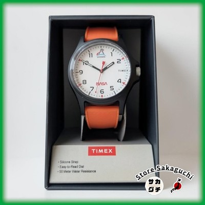 TIMEX NASA Artemis Project Analog Men's Women's Watch Orange 40mm