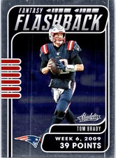 2020 Panini Absolute #FF-TB Tom Brady Fantasy Flashback