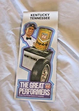 VINTAGE Phillips 66 Kentucky/Tennessee Road Map, 1979 edition