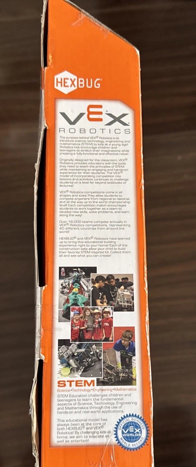 VEX ROBOTICS MOTORIZED ROBOTIC ARM CONSTRUCTION SET 406-5437 400+ PIECES, NEW