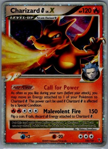Charizard G LV.X Supreme Victors #143