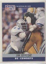 1990 Pro Set Jim Jeffcoat #80 00jz