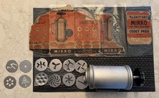 Cookie Press Set Mirro Cooky Press Set Vintage 1950's Easy Grip No 2789-AM