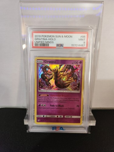 Giratina graded PSA 9 for sale on eBay