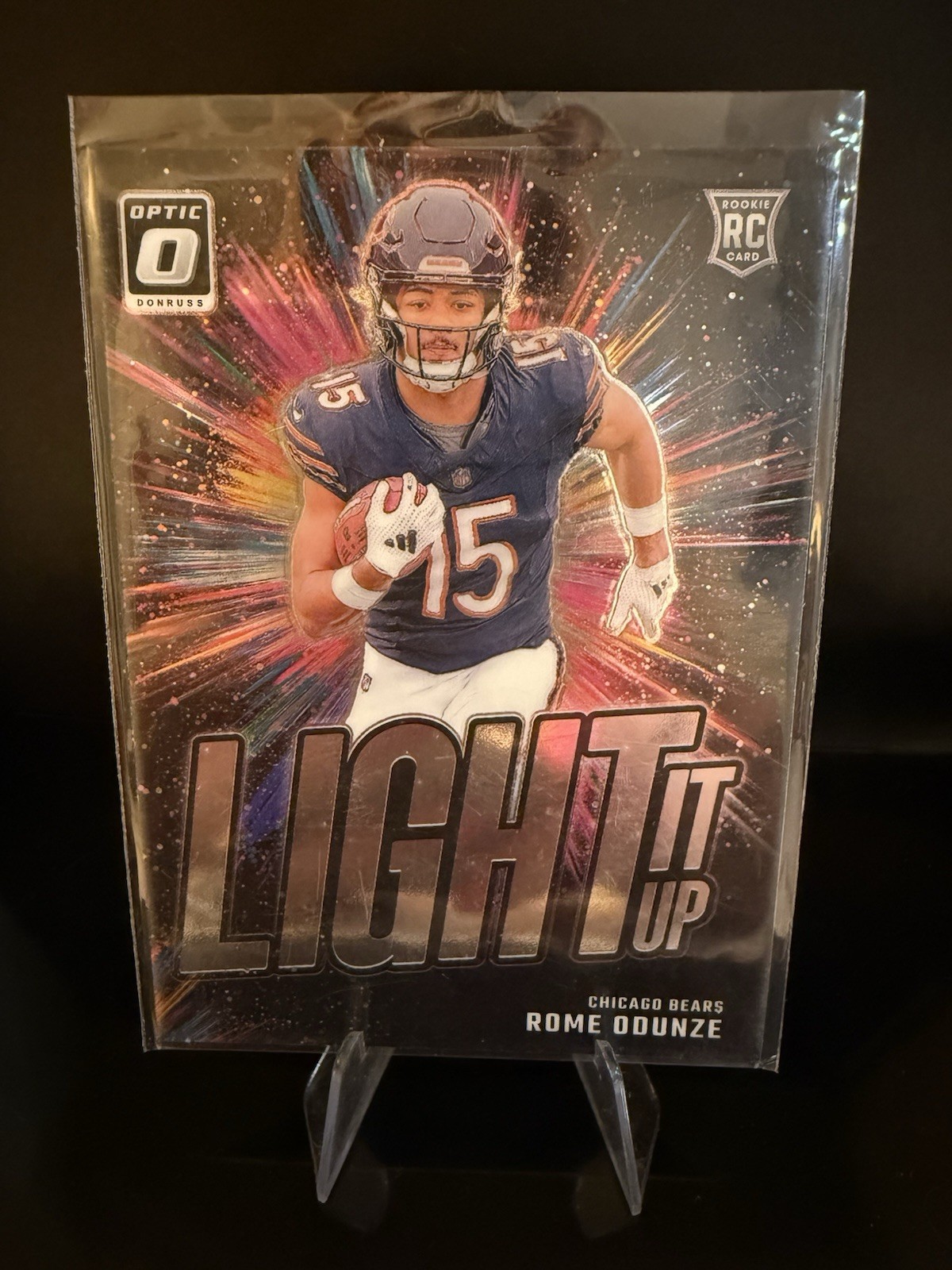 2024 Panini Donruss Optic - Light It Up Rome Odunze #10 (RC)