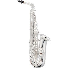 Brand New JUPITER Alto Saxophone - JAS 1100SQ in SILVER - Ships FREE WORLDWIDE