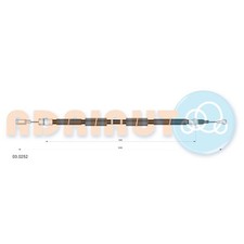 Handbremsseil hinten rechts für Seat Exeo 3R2 ST 3R5 | 24512716