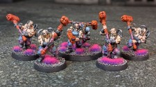     5 Cthonian Beserks painted - Leagues of Votann - Warhammer 40,000