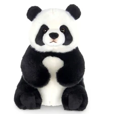 11" Panda Bear, Tux Plush Panda Bear Stuffed Animal, For Ages 1-14