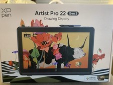 XP-Pen Artist Pro 22 Gen 2 2.5K QHD Graphics Drawing Tablet X3 Pro Stylus