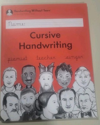 Handwriting Without Tears Cursive Handwriting Student Workbook 2022 Ed UNUSED
