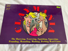 Claymania Word Clay Game age 12+ Classic 1993 for 4+