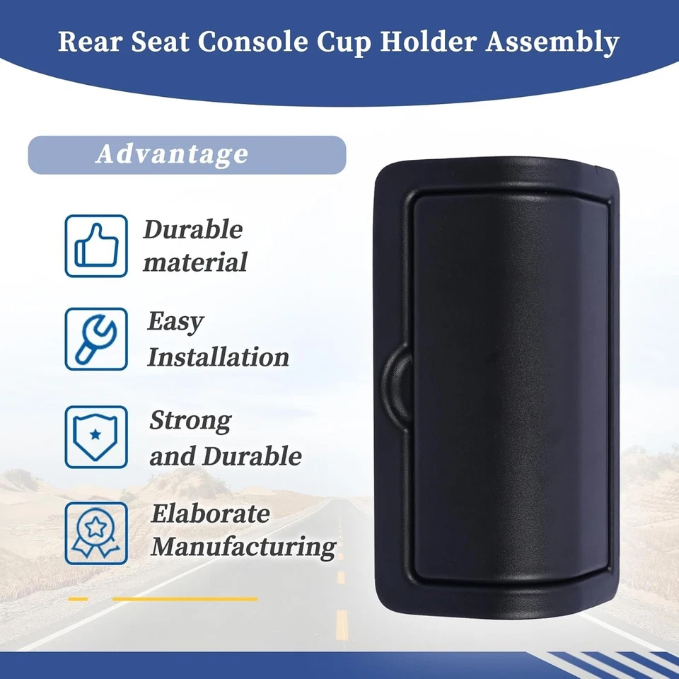 Portavasos consola trasera 88741-1LK3D apto para Nissan Infiniti QX56 QX80 Armada Foto 3 de 4