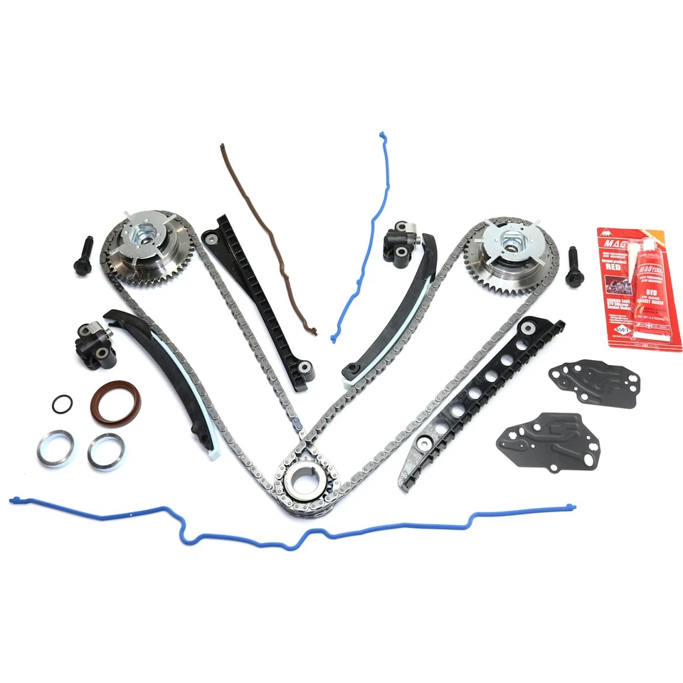 Timing Chain Kit For 2004-2010 Ford F-150 2005-2014 Expedition With Oil Pump - Image 2 of 4