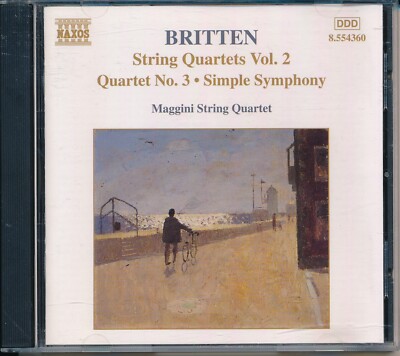 Britten: String Quartets Vol. 2: Quartet No. 3 - Simple Symphony [sehr gut]