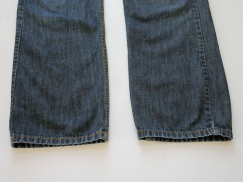 Levi's Blue Jeans Straight 514 Size 18 REG 29x28 (Tag 29x29 Levi Strauss Red Tab - Picture 9 of 12