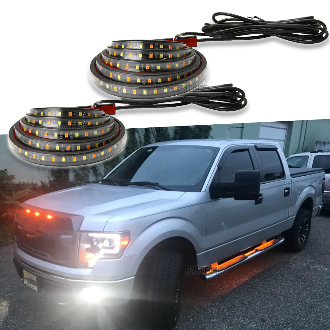 LEDライト搭載 走行ボード 2x 70