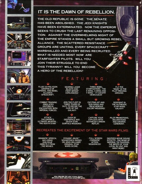 Star Wars X-Wing Collector's Special Edition PC Mac Game Imperial Pursuit B-Wing - Image 2 of 2