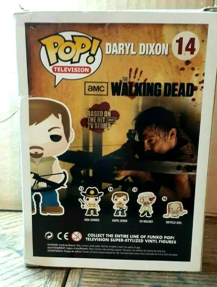 Funko Pop Walking Dead Daryl Dixon Exclusive #14 NEW
