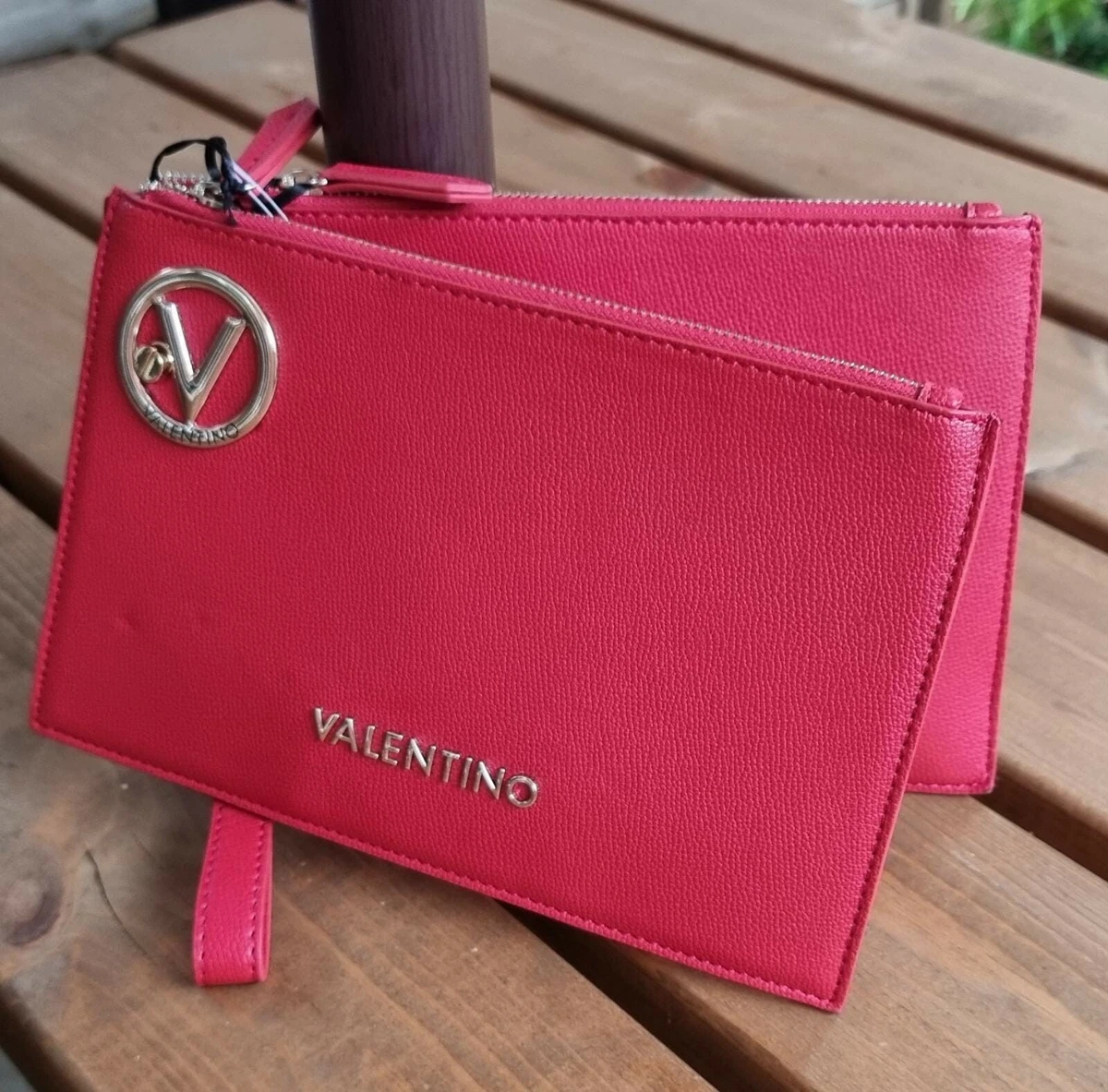 Valentino sales wristlet clutch