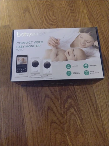 Babysense HD Video Baby Monitor with 2 Cameras Night Vision and Audio Support  