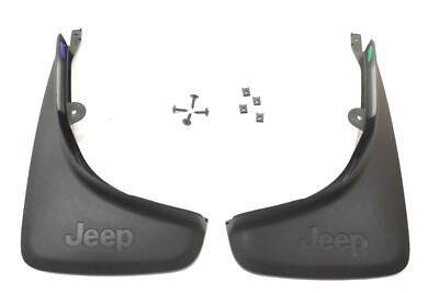 NEW OEM Mopar Rear Molded Splash Guards 82213879AB for Jeep Cherokee 2014-2018
