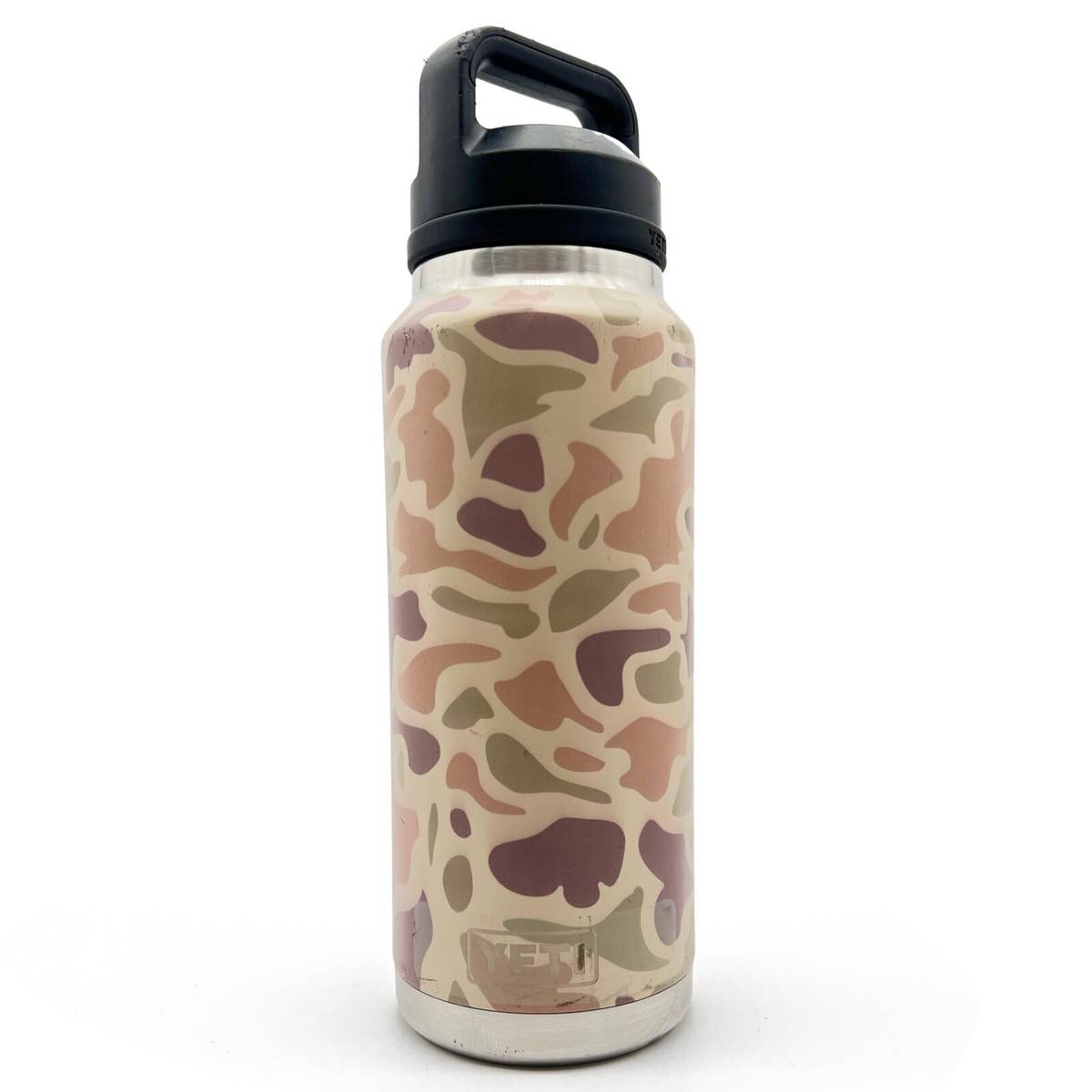 RARE Yeti 36oz Rambler OG Camouflage Duck Camo Bottle Tumbler 36
