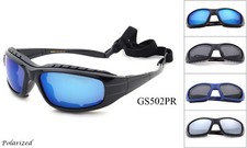 Safety Goggles Polarized Glasses Anti Glare Foam Padded Biking Motorcycle UV100