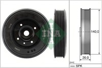 544 0158 10 INA Riemenscheibe, Kurbelwelle FüR Audi,Seat,Skoda,Vw
