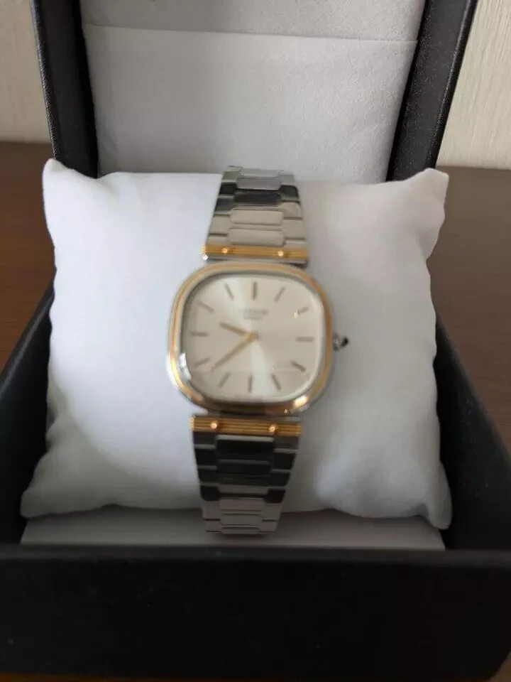 SEIKO CREDOR 6020-5450 SAPPHIRE GLASS WITH ONYX Working Beautiful 