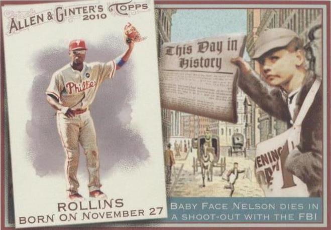 2010 Topps Allen & Ginter's - Jimmy Rollins #TDH56 - 1 of 1