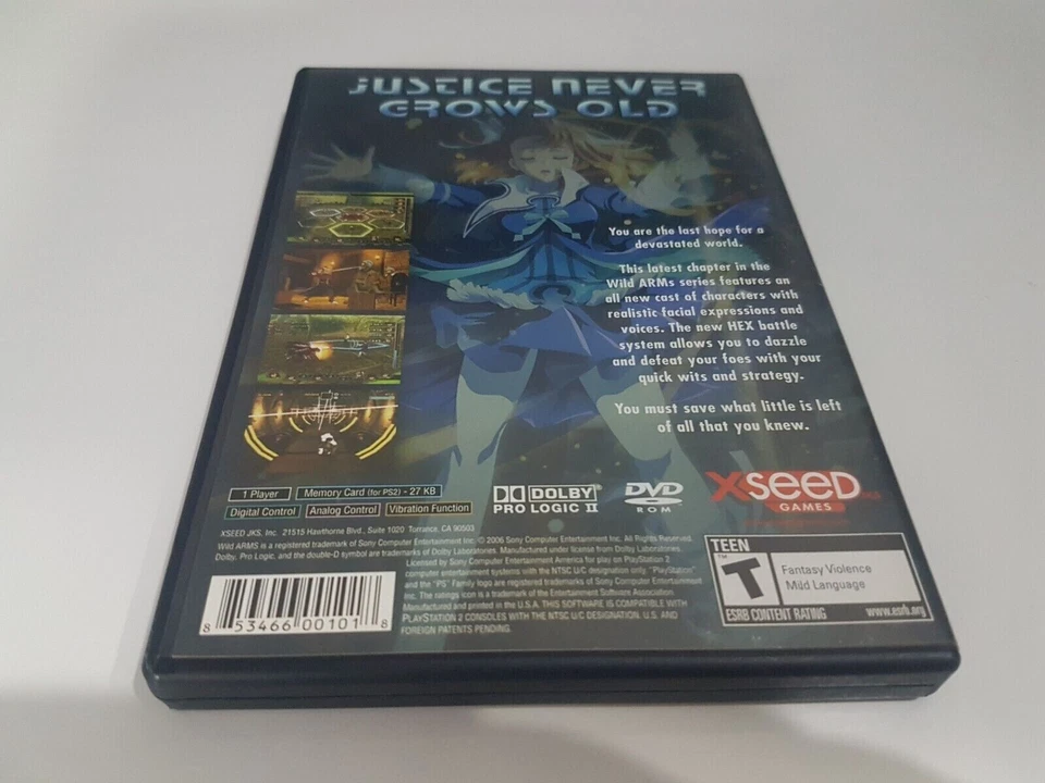 Wild Arms 4 [PS2] [PlayStation 2] [2006] [Complete!] - Image 3 of 4