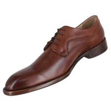 Carlo Ronaldi Derby Leather Dress Shoe 9.5 - (Ferragamo/Prada Style & Quality)