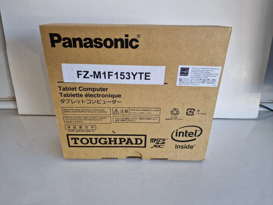 Brand New in Box Panasonic Toughpad FZ-M1 MK2Rugged Tablet BarcodeScanner Option - Image 2 of 4