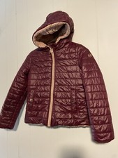 MICHAEL KORS Girls Puffer Jacket Sherpa Size Medium 10/12