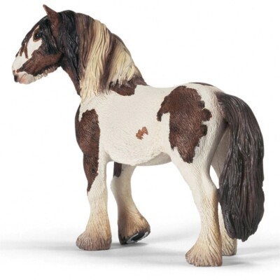 NEW Schleich 13625 Tinker Stallion Horse RETIRED equine farm life figurine rare