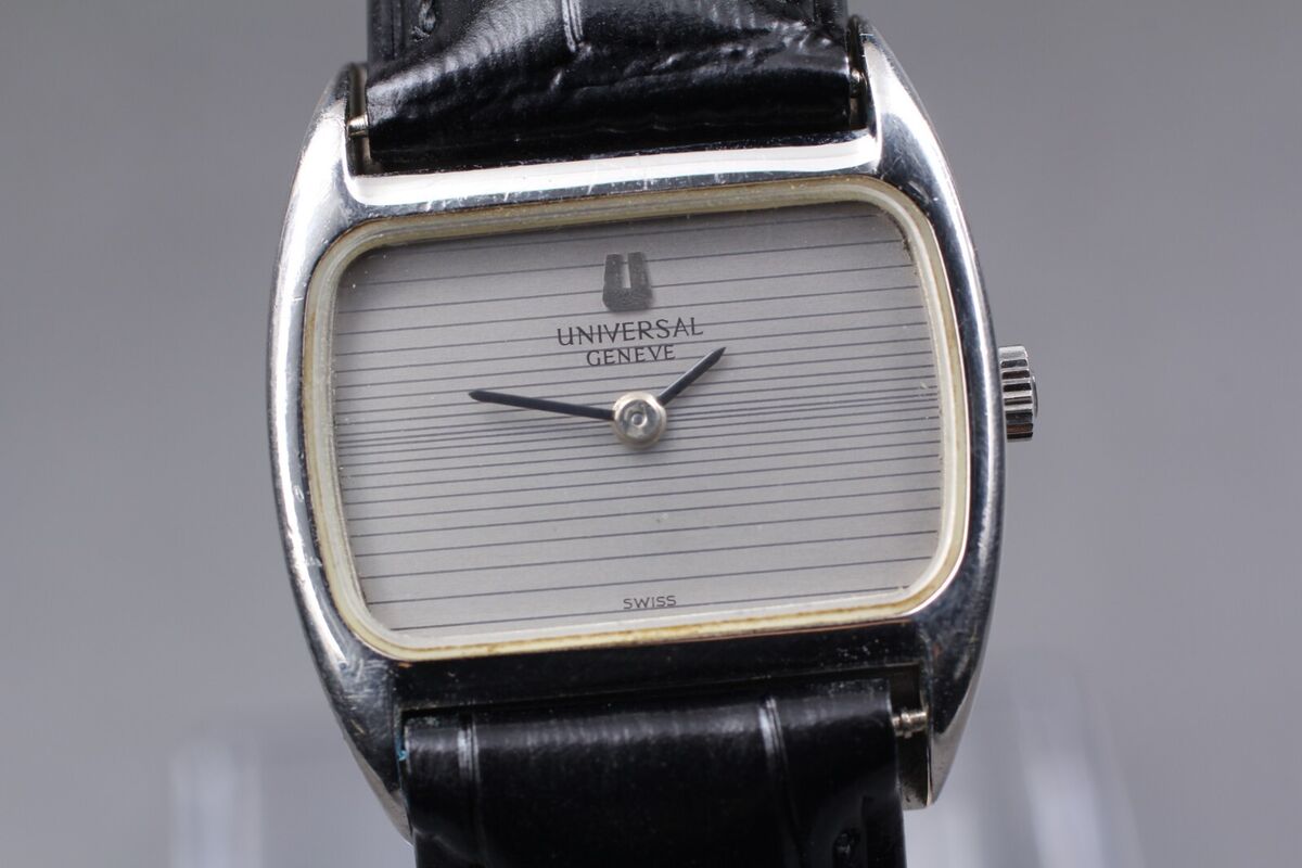 Vintage UNIVERSAL GENEVE 811623 TV Square Hand Winding Vintage UNIVERSAL GENEVE 811623 TV Square Hand Winding