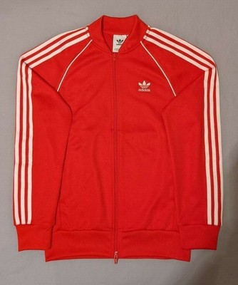 adidas superstar jacket red