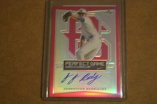 JOHNATHAN RODRIGUEZ 2016 Leaf Perfect Game PINK PROOF Autograph #1/1 ORIOLES