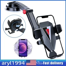 Universal 360°Windshield Car Phone Stand Holder Mount Dash For Apple Mobiles