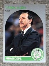 Chris Ford 1990-91 NBA Hoops Coach Celtics #306   *B883*