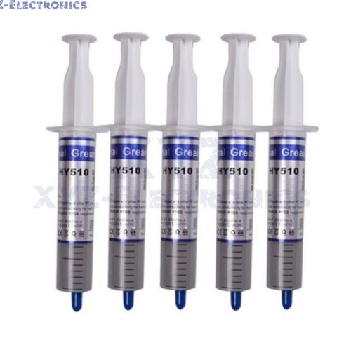 HY510 30g Grey Thermal Conductive Grease Paste For GPU CPU Chipset Cooling US - Afbeelding 3 van 5
