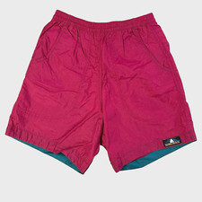 Sierra Designs Ripstop Nylon Swim Board Shorts Brief Lined 8 24" Waist Pink 80s